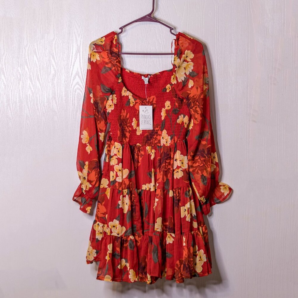 CLEARANCE NWT Patrons of Piece Stretchy Skater Dress - Size Medium - Picture 5 of 5